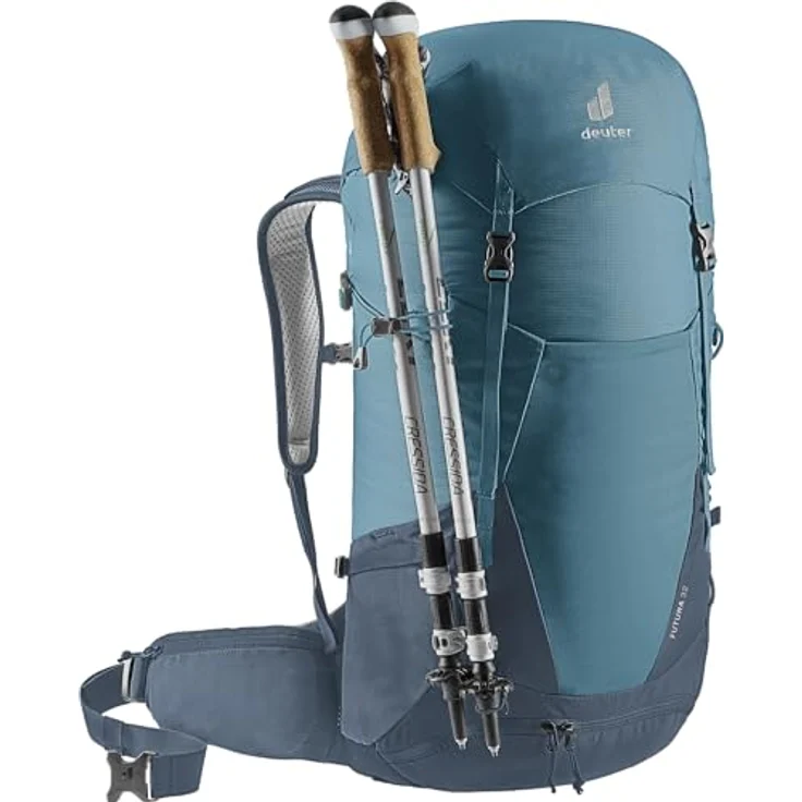 deuter Futura Wanderrucksack, ergonomisch mit Aircomfort Rückensystem und abgetrenntem Bodenfach, bluesign(R)-zertifiziert – Bild 8