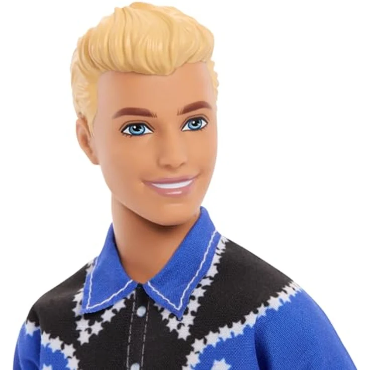Barbie Anziehpuppe Ken Puppe blond Western Style Mattel Fashionistas 226 – Bild 4