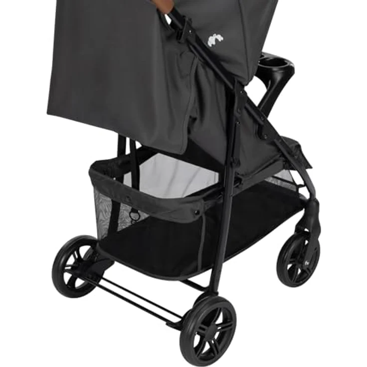 Bebeconfort Misty, Kompakter Kinderwagen mit 8 kg Aufbewahrungskorb, Liegeposition, zusammenklappbar, für Kinder von 0-4 Jahren, bis 22 kg, Mineral Graphite – Bild 2