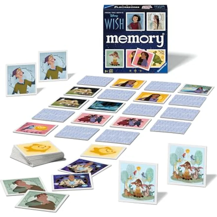 Ravensburger memory Disney Wish, Gedächtnisspiel für Kinder ab 3 Jahren, 20 Minuten Spielzeit – Bild 8