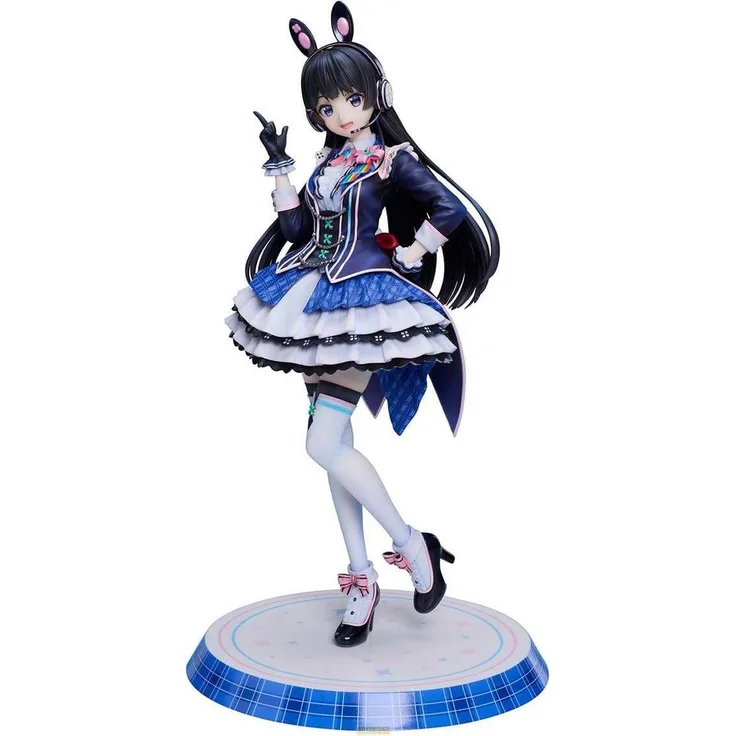 Design Coco Nijisanji Statue PVC 1/7 Tsukino Mito, 25 cm mit Base