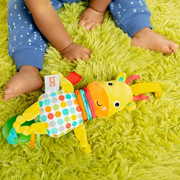 Bright Starts Pull, Play 'n Boogie Plüschgiraffe, erweiterbarer Körper mit fröhlichen Melodien, für Neugeborene und älter – Bild 5