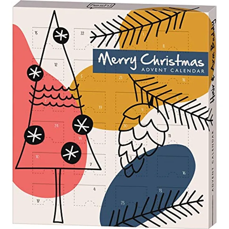 KTN Adventskalender "Haar- und Armbänder", 30 g - Shopping Queen-Beauty-Adventskalender mit 24 Kosmetikartikel - Preisvergleich