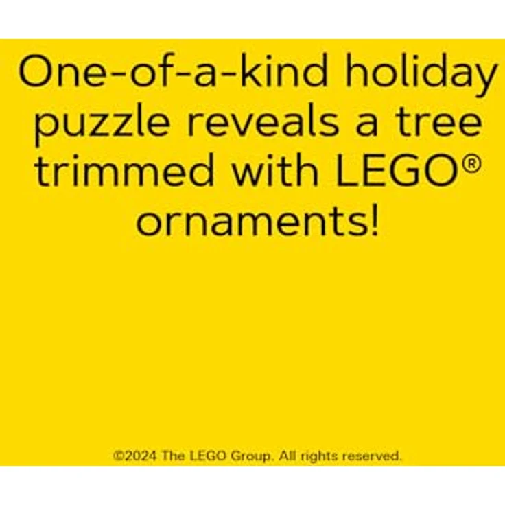 Chronicle Books Lego Christmas Tree Puzzle, Set aus vier verbindbaren 100-Teilen Puzzles für ab 12 Jahren – Bild 3