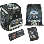 Scooli EasyFit Schulranzen-Set Star Wars, 5tlg. mit ergonomischer Passform und praktischer Innenaufteilung