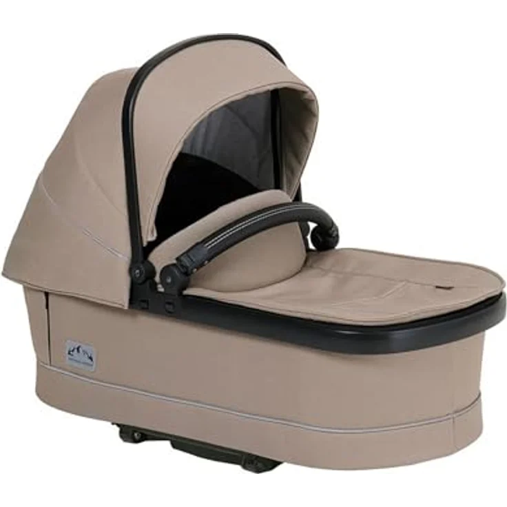 Hartan Kinderwagenset Rock IT Outdoor, Sand, 3-teilig, mit Federung, kugelgelagerten Rädern, 5-Punkte-Gurt, Made in Germany – Bild 10