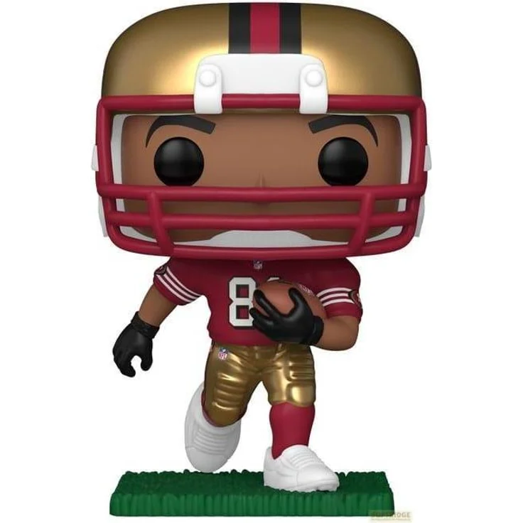 Funko NFL: Legends POP! Sports Vinyl Figur Terrell Owens (49ers), 9 cm, detailreiche Nachbildung in Fensterbox