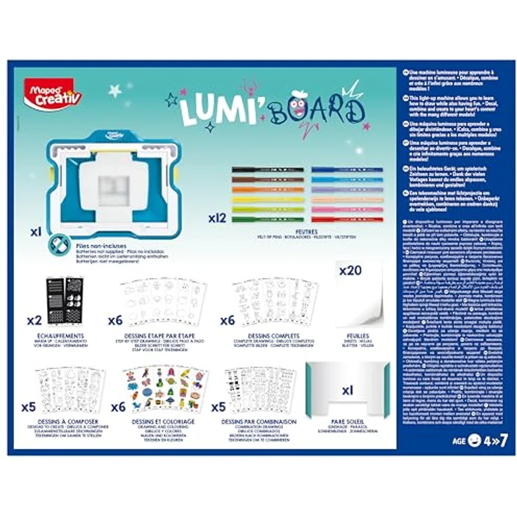 Maped 907021 4 Jahr(e) Batterien erforderlich Kunststoff Mehrfarbig 16 Stück(e) – Bild 5