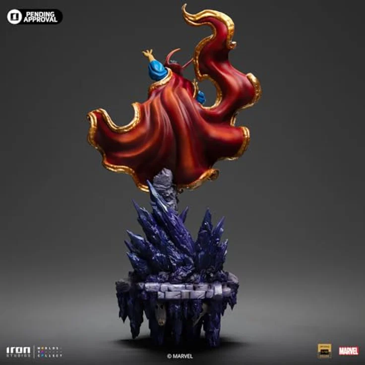 Iron Studios Marvel – Doctor Strange Deluxe – Infinity Gauntlet – Art Maßstab 1/10, handbemalte Sammelfigur mit Basisdisplay, 47 cm hoch – Bild 4