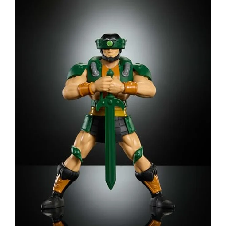 Masters of the Universe Origins Tri-Klops Actionfigur, ca. 14 cm, drehbarer Visor, detailreiches Design, JHJ93 – Bild 4