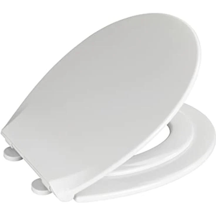 WENKO Kinder-WC-Sitz Syros Family, 2-in-1 mit Absenkautomatik, bruchstabiler Thermoplast, inklusive Kindersitz – Bild 5