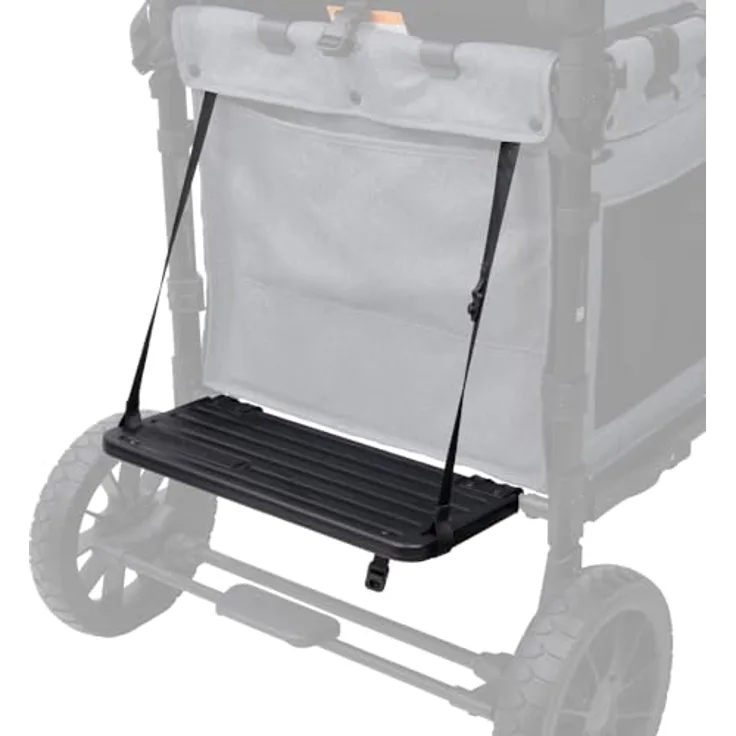 WonderFold Buddy Board Wagon, Kinderwagen Stehbrett mit rutschfester Oberfläche, leicht zusammenklappbar, kompatibel mit W4-Modellen