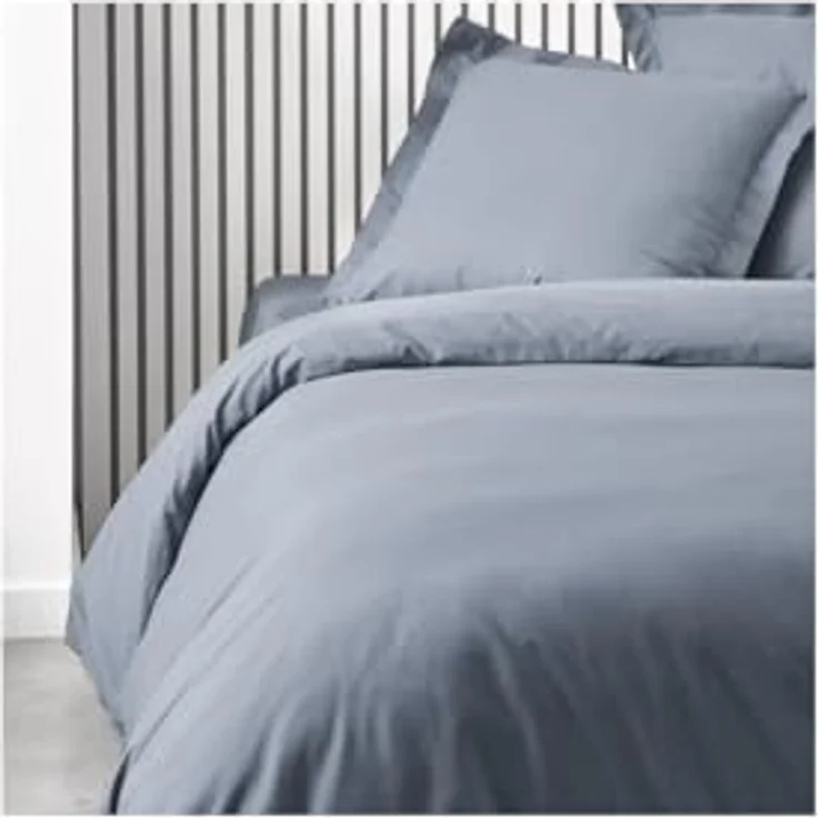 Today Bettbezug, 240 x 260 cm, für Doppelbett, Baumwolle, Naturfaser, mit Handschlitz und Knopfverschluss – Bild 3