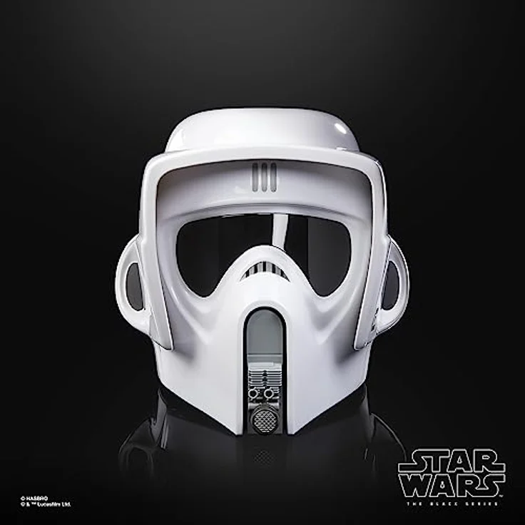 Star Wars Hasbro F6911 Black Series Scout Trooper Premium Elektronischer Helm, Return of The Jedi Adult Roleplay Item – Bild 4