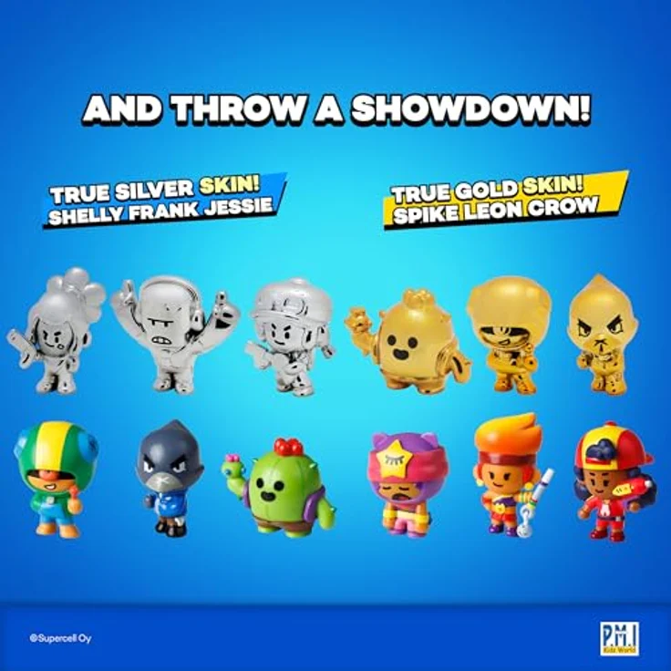 Brawl Stars BRW2010 Collectible Figure, Multi-Colored, 1 Stück, zufällige Auswahl – Bild 4