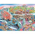 Ravensburger Thalassic Tale Puzzle 2000 Teile, fördert logisches Denken und Entspannung, einzigartiges Design von Sveta Dorosheva