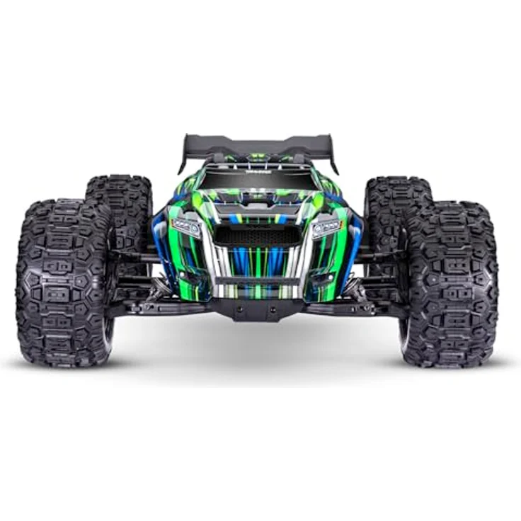 Traxxas 1/8 Schlitten 6S Brushless Monster Truck, Velineon VXL-6s bürstenlose Geschwindigkeitsregelung, blaue Karosserie – Bild 3