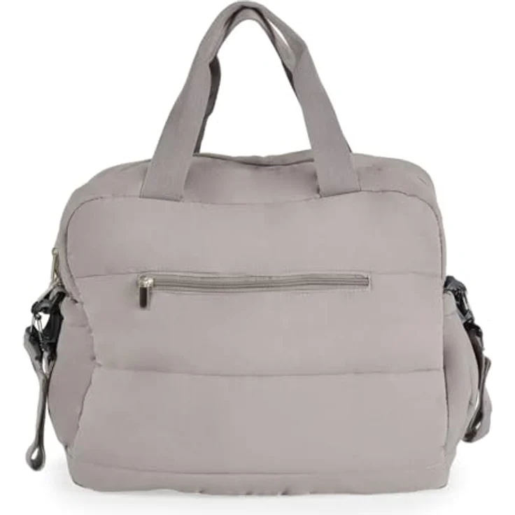 Cangaroo Wickeltasche Solana, inklusive Wickelunterlage, große Fächer, isolierte Seitentaschen, Clipverschluss für Kinderwagen – Bild 4
