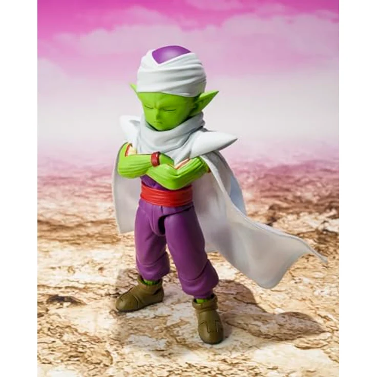TAMASHII NATIONS Dragon Ball Daima S.H.Figuarts Actionfigur Piccolo, 9 cm groß mit Zubehör, offiziell lizenziert – Bild 3