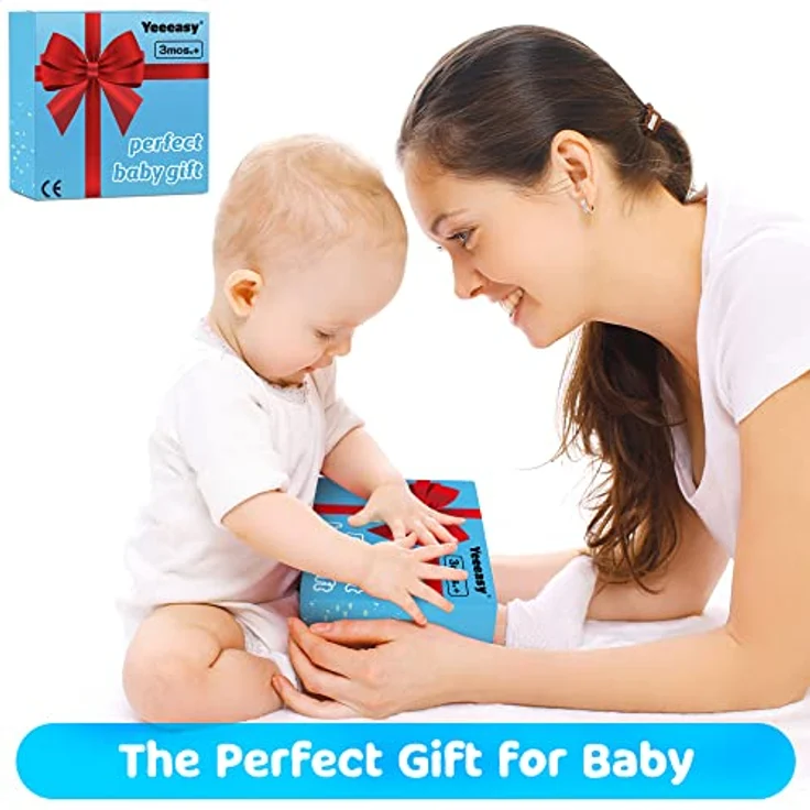 Yeeeasy Bauchzeit-Wassermatte für Babys, aufblasbare Wasserspielmatte mit buntem Meeresdesign, fördert sensorische Entwicklung, geeignet für 3 bis 12 Monate – Bild 4