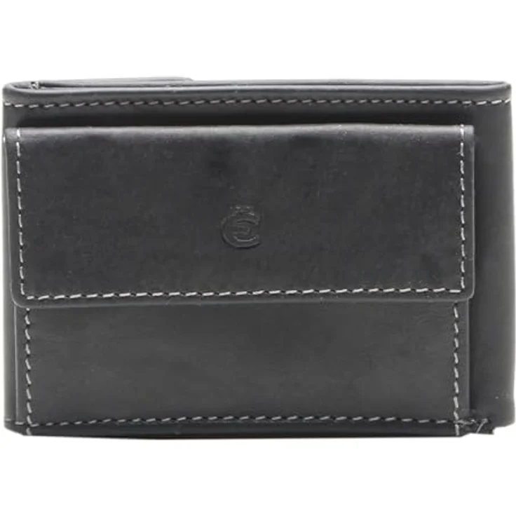 Esquire Wallet 29110800 Black 00 10 x 6,5 cm Unisex ADULTOS - Schwarz, Kompaktes Portemonnaie von Esquire – Bild 4