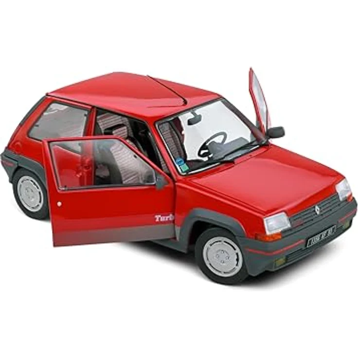 Solido 1:18 Renault 5 GT Turbo MK1, Modellfahrzeug in rot, hochwertige Qualität und flexible Gestaltung – Bild 5
