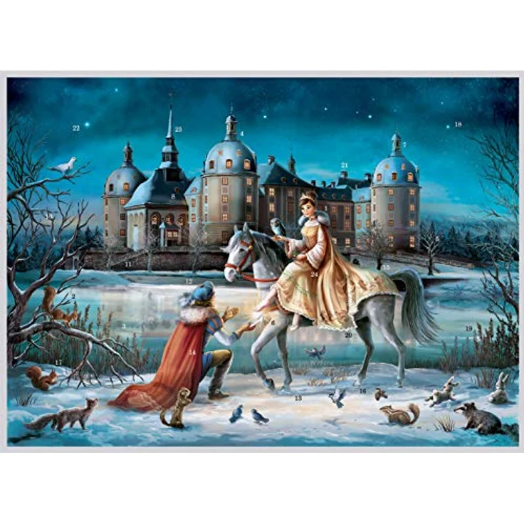 Richard Sellmer Verlag Adventskalender No. 330 Schloß Moritzburg/Aschenbrödel, Papier, DIN A3, Deutsch – Bild 1