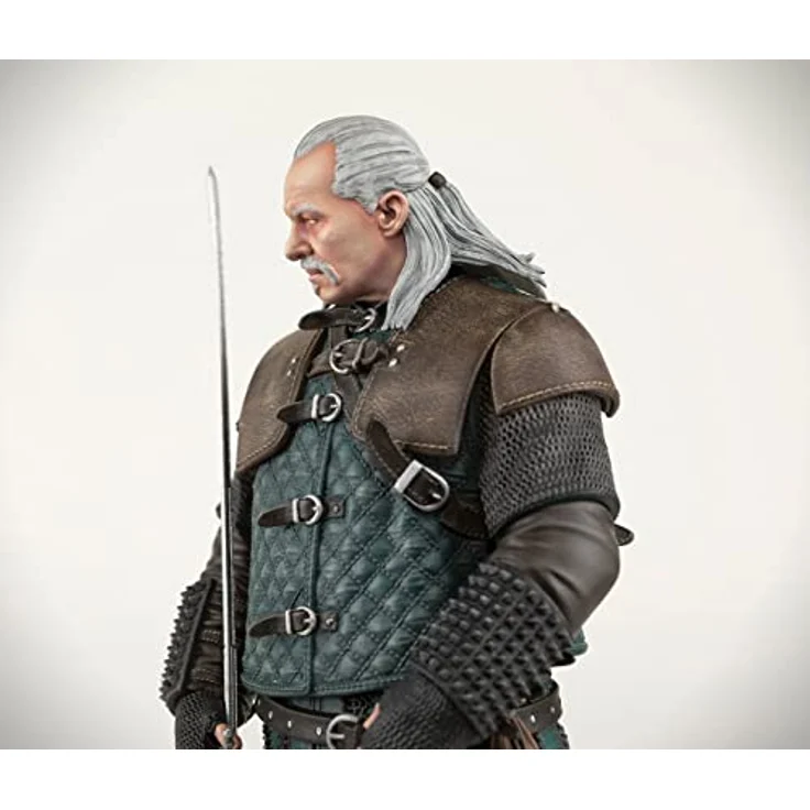 Dark Horse Comics Witcher 3 WILD Hunt VESEMIR Figure, Sammelfigur des ältesten Hexers, 21 cm groß, mit 3,8 cm hoher Basis – Bild 2