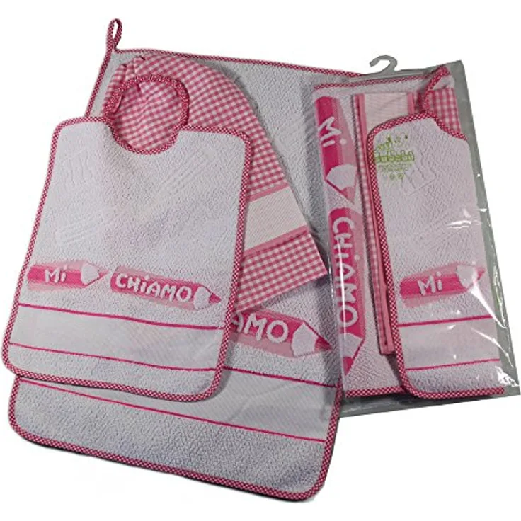 Bubabù COM232-ROS Komplett-Set Asilo Matite, 3 Stück, Rosa