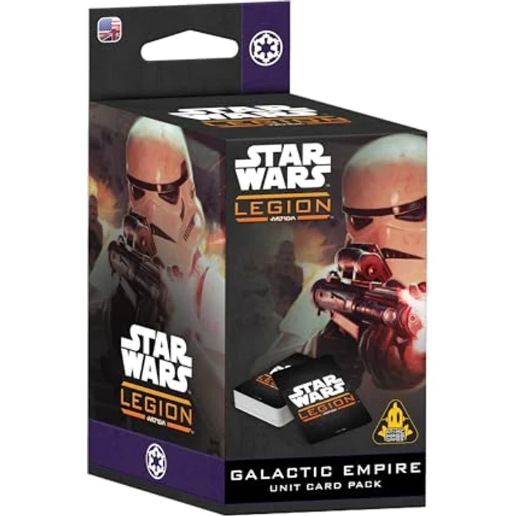 Atomic Mass Games Star Wars Legion Empire Card Pack, 48 Einheitenkarten und 129 Upgrade-Karten für das Galactic Empire – Bild 1
