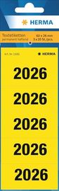 HERMA 1686 Jahreszahlen Aufkleber 2026