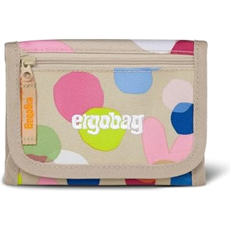 ergobag Brustbeutel Geldbeutel, Mini Portemonnaie mit Sichtfenster, Kleingeldfach, verstellbare Umhängeschlaufe, für Jungen und Mädchen, aus 100% recycelten PET-Flaschen – Bild 2