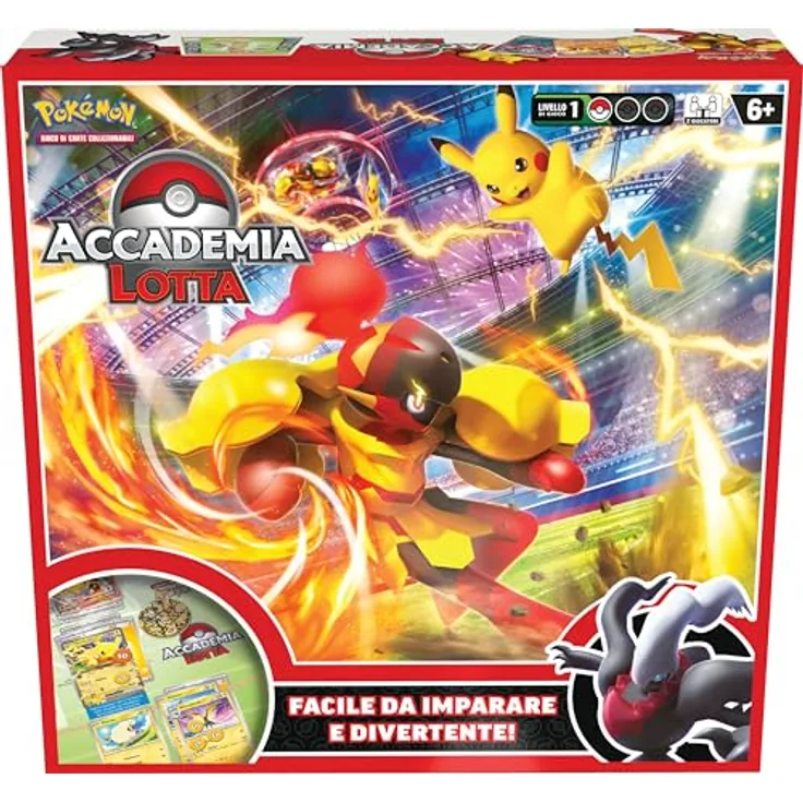 Nintendo Pokémon Academy Fight 2024 TCG Sammlerkartenspiel, 2 Decks für 2 Spieler, inkl. Spielanleitungen, ab 6 Jahren