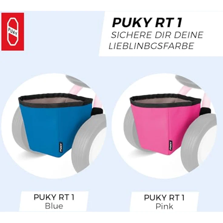 Puky 9734 RT 1 Rahmentasche für Pukylino und Wutsch, Blau – Bild 8