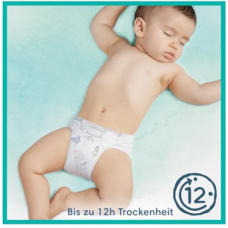 Pampers Harmonie Gr. 2 Mini, 4-8 kg, Monatsbox (1x 132 Windeln) – Bild 5