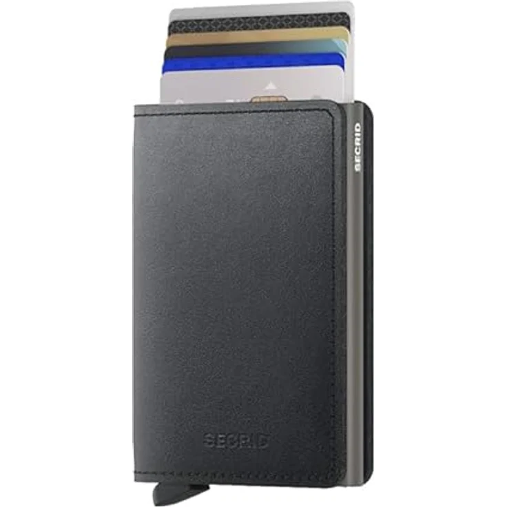 Secrid Slimwallet Black Einheitsgröße Unisex Erwachsene, schwarz, Talla única, Modern – Bild 2