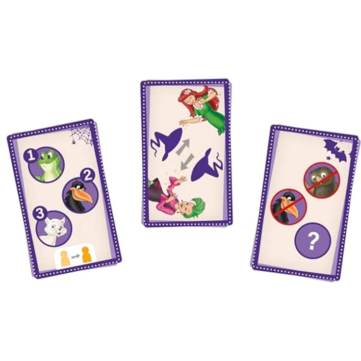 Schmidt Spiele Bibi Blocksberg, Der verhexte Hexenhut, lustiges Memo- und Aktionsspiel für 2-4 Spieler mit 4 Soundmodulen, empfohlen ab 5 Jahren, Spieldauer ca. 15 Minuten – Bild 4