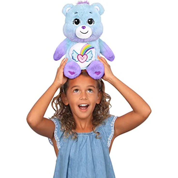 Care Bears Dream Bright Bear 35 cm, Weiches Plüschtier für Kinder ab 4 Jahren, Optimistisch und Sammelbar – Bild 3