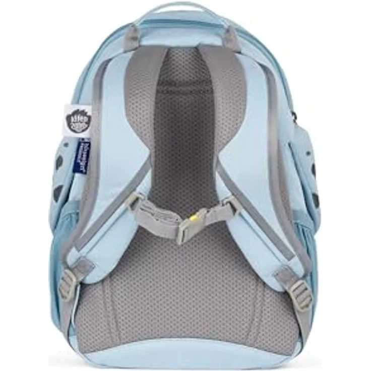 Affenzahn Kindergartenrucksack, Rucksack mit reflektierenden Details und verstellbarem Brustgurt, Blau – Bild 4