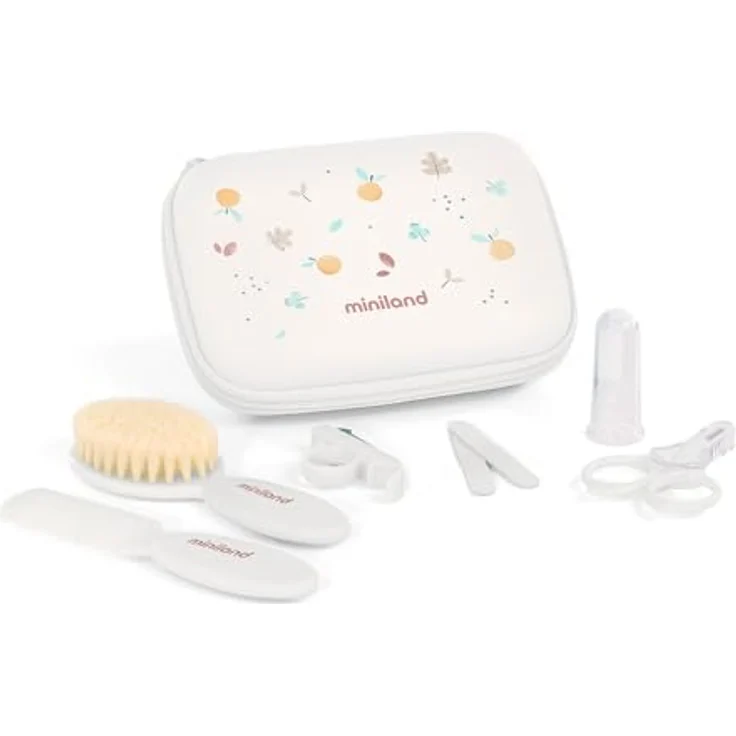 Miniland Babykit Valencia, Pflegeset für Babys mit wasserdichtem Etui, Kollektion Valencia – Bild 1