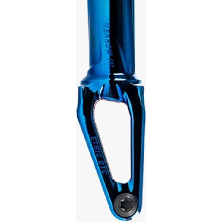 Ethic DTC Merrow V3 Stunt-Scooter Gabel SCS 187g Chrome Blau - Extrem leicht und stabil, für 120 mm Laufräder, inkl. Torx 40 Schraubenschlüssel – Bild 5
