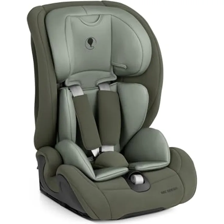 ABC Design Aspen 2 Fix i-Size, Autokindersitz für 15 Monate bis 12 Jahre, maximale Sicherheit, Sage
