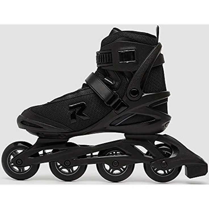 Roces Herren ICON Inline-Skates, Black-Dark-Charcoal, 38 – Bild 3