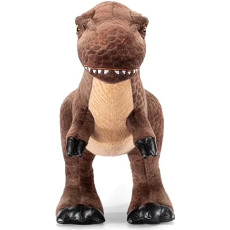 The Noble Collection Jurassic Park Collector Plüsch Tyrannosaurus Rex, Premium-Qualität, detailreich gestaltet, 25,4 cm groß, alle 3 Stile sammelbar, für Fans jeden Alters ab 0 Jahren – Bild 2