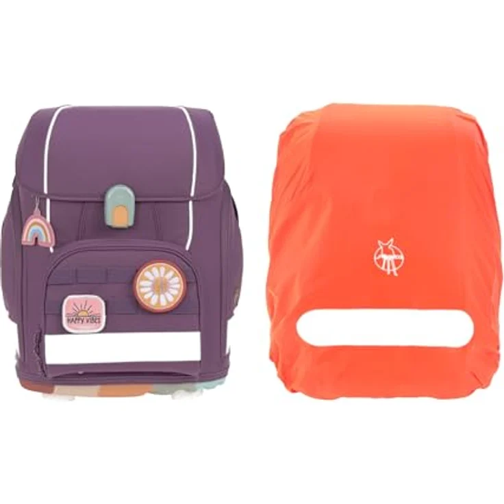 LÄSSIG Schulranzen Set Unique Boxy 7-teilig "Purple" – Bild 9
