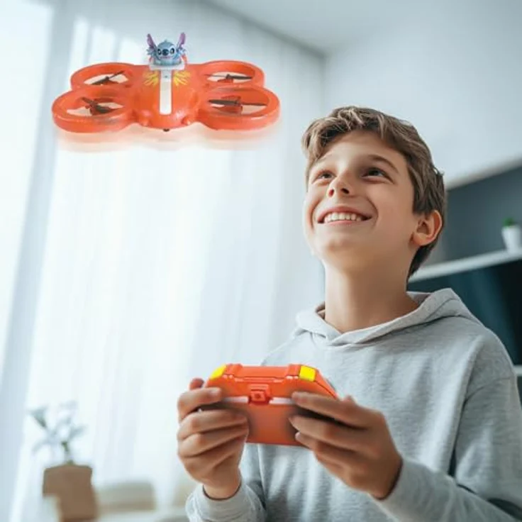 Lexibook My Flying Stitch RC, Ferngesteuertes 3D-Stitch Raumschiff mit Gestensteuerung und Loopings, für Innenbereich – Bild 7