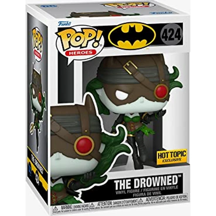 POP Funko DC Comics Heroes The Drowned, Vinyl Figur, Hot Topic Exclusive, 8,6 cm hoch – Bild 3