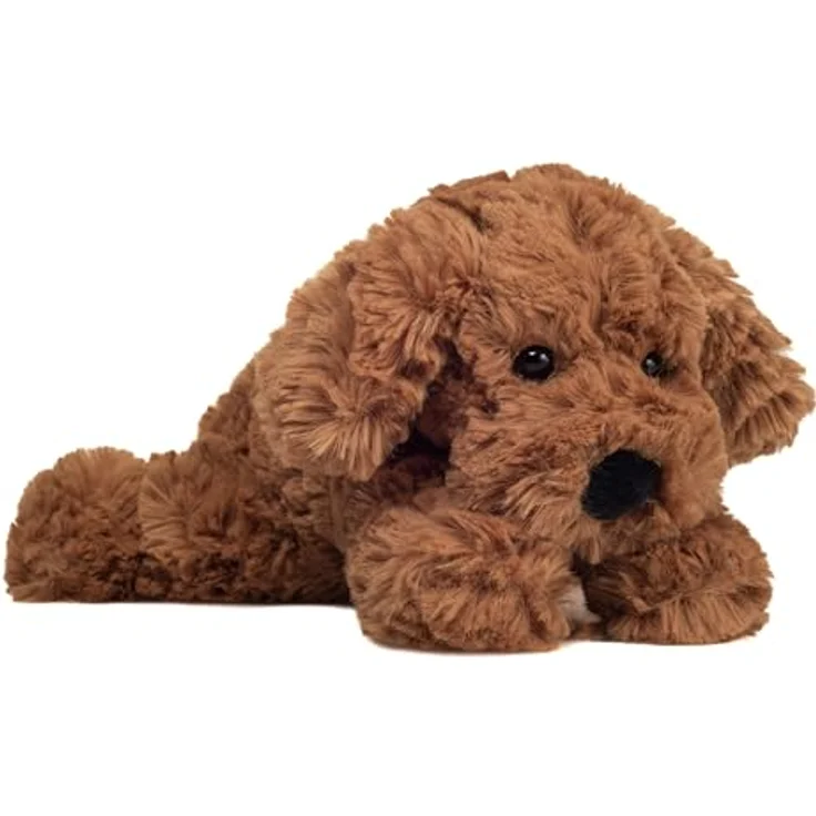 Hermann Teddy Teddy Hermann 91985 Schlenkerhund 20 cm, Kuscheltier, Plüschtier (zufällige Farbwahl) - weicher Plüsch, geprüfte Sicherheit, waschbar, kindgerecht gestaltet, original Teddy Hermann – Bild 5