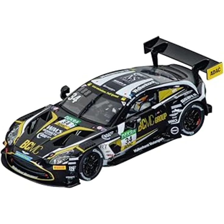 Carrera Aston Martin Vantage AMR GT3 Evo 'Walkenhorst Moto', Modellfahrzeug im Maßstab 1:32 mit realistischer Beleuchtung und digitaler Steuerung – Bild 1