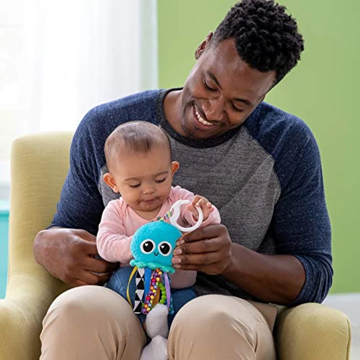 Lamaze L27194 Mini Clip & Go Sprinkles The Jellyfish, mehrfarbig – Bild 5